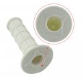 Flypig 7 8 Practical Motorcycle Hand Grips Dirt Bike Motocross Rubber Gel Handlebar Grip White Universal Non Slip Bar End