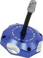 Zeta Anodized Blue Aluminum Gas Cap With Vent Tube For Kawasaki Kfx 450 08-13 