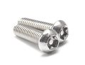M5 X 40mm Pin In Head Torx Screws304 Stainless Steel Button Security Screwsright Hand Threadsmetric50-pieces
