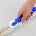 Patikil Led Strip Channel Roller Tool U-groove Wheels With Plastic Handle Quick Installation For 5-8mm Wide