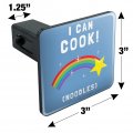 I Can Cook Noodles Shooting Star Funny Humor Tow Trailer Hitch Cover Plug Insert