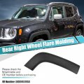 X Autohaux Rear Right Wheel Flare Trim For Jeep Renegade 2015 2016 2017 2018 2019 2020 2021 2022 Quarter Panel Fender Replace