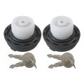 Locking Gas Cap Fuel Assembly For Lexus 2007 2017 Es350 Replaces Part 12495845 2 Piece Set