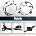 X Autohaux 1 Pair Front Left Right Abs Wheel Speed Sensor For Mitsubishi Lancer 2008 2010-2005 No 4670a577 4670a578