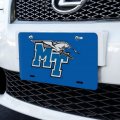 Graphics More Middle Tennessee State Primary Logo Novelty Metal Vanity Tag License Plate