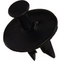 Push In Rivets For Chevy Astro 1995 To 2005 2 Pieces 0 500 Hole Diameter 1 Head Replacement Black Plastic 