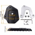 Httmt- Extension Kickstand Pad Sidestand Plate Cnc Anodized Compatible With Suzuk Gsxs750 Gsxs1000 2017-2019 P N Gzsp-jd-029