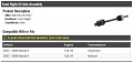 Front Right Passenger Side Cv Axle Assembly Compatible With 2003-2008 Mazda 6 3 0l V6