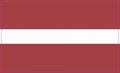 Stickertalk Latvia Flag Vinyl Sticker 5 Inches By 3 