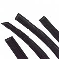 Labwork Black 4 Pieces Window Visors Shade Sun Rain Wind Guards Cover Replacement For 2003-2007 Honda Accord Sedan Door