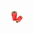 Insulated 1 2 In Drive Metric Socket 26mm 1000 Volt Rated Professional Series Long Life Model 31626 