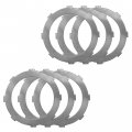 Caltric Clutch Plates Compatible With Honda Pioneer 700 700-4 Sxs700m2 Sxs700m4 2014-2023 6 Pcs