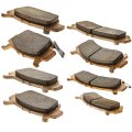 Niche Brake Pad Kit For Honda Pioneer 1000 1000-5 Front Rear Ceramic 