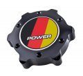 Vms Racing Black Oil Cap Power Bry Emblem In Billet Aluminum Compatible With E34 E39 E53 E60 E61 M5 X5 Sav 525i 525xi 528i 530i