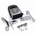 Httmt Mt137 Ss001-sa- Skull Backrest Sissy Bar Compatible With Shadow Ace 750 Vt750 1997-2003 2002 Us Stock
