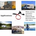 Weatherproof Sae Quick Disconnect 12 Awg Extension Cable 1 Ft Power Socket For Solar Generator Battery Charger 2 Pack