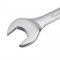 Uxcell Metric 25mm 12-point Box Open End Combination Wrench Chrome Finish Cr-v