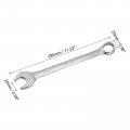 Uxcell Metric 25mm 12-point Box Open End Combination Wrench Chrome Finish Cr-v