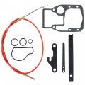 Waltyotur Lower Shift Cable Assembly Kit 987661 21715 Replacement For Omc Cobra 1986-1993 Sierra 18-2245