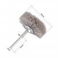 Uxcell Abrasive Nylon Wheels Brush 320 Grits With 1 4 Inch Shank For Polish Grinder 3pcs