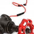 Iron Pipe Lamp Switch Steampunk Dimmer Valve Retro Style G1 2in Stop Light With Wire For Water Vintage