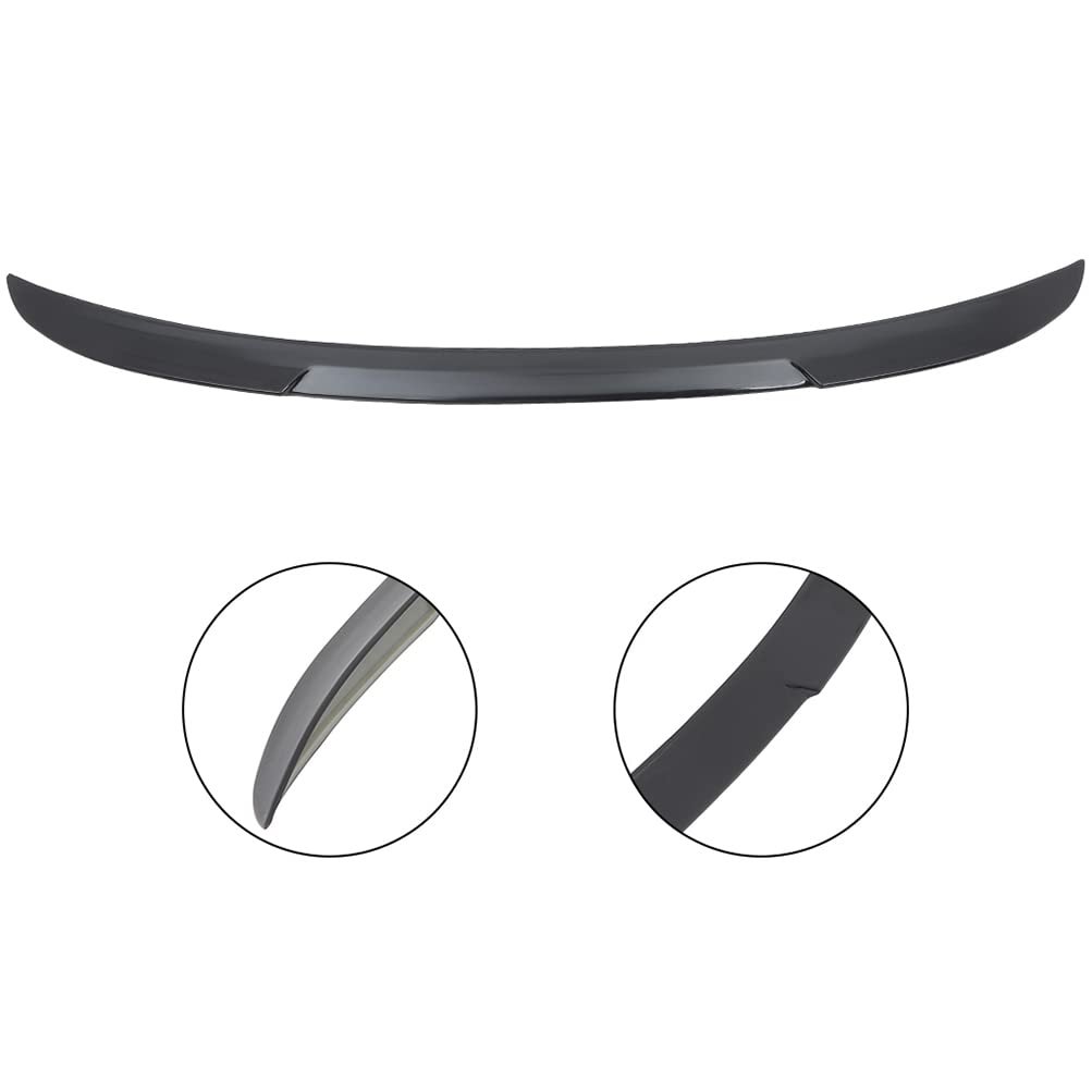 Rear Trunk Spoiler Wing For Nissan Altima 2019 2021 Glossy Black Abs Adjustable Racing Aerodynamic Design Improved Stability