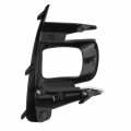 To1038216 Front Fog Light Bezel Compatible With Toyota Sienna Se 2018-2020 Driver Left Side Smooth Chrome Black