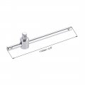 Uxcell Socket Accessory Set Of 3 Pcs 4mm 6-point Shallow 5 Sliding Wrench Breaker Bar 6 Flexible Extension With 1 4 Drive