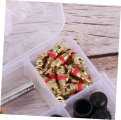 Doitool 61pcs Valve Core Tool Tire Removal Repair Caps Tyre Bike Wrench Stem Air Conditioner