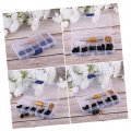 Doitool 61pcs Valve Core Tool Tire Removal Repair Caps Tyre Bike Wrench Stem Air Conditioner