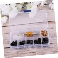 Doitool 61pcs Valve Core Tool Tire Removal Repair Caps Tyre Bike Wrench Stem Air Conditioner