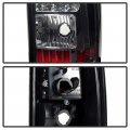 Acanii For 2003-2006 Chevy Silverado 1500 2500hd 3500hd Chrome Housing C Stirp Led Tail Lights Brake Lamps Left Right