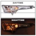 Turn Signal Lights Replacement With Bulbs For Nissan Altima 2013 2014 2015 2016 Front Left And Right Sides Clear Lens