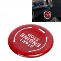 Engine Push Start Stop Button Cover Fydun Carbon Fiber Car Trim For Corvette C8 2020 To Present Red