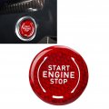 Engine Push Start Stop Button Cover Fydun Carbon Fiber Car Trim For Corvette C8 2020 To Present Red