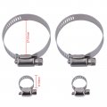Aintier 1746 Radiator With Universal Oil Hose Clamps Kit 8-10mm 27-51mm 4pcs Fitment For 1994-1995 L-exus Es300 1995-1999
