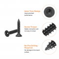 Uxcell 100pcs Flat Head Torx Screws M4 X 20mm 304 Stainless Steel Countersunk Self Tapping Anti-theft Wood Tamper Resistant Fit