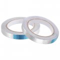Aluminum Foil Tape High-temperature For Heat Shielding Sealing Patching Hot And Cold Air Ducts Adhesive 15mmx20m 65ft 2pcs 