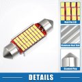 A Absopro Festoon Led Bulbs White Bright 36mm 6418 6411 De3425 C5w De3423 Error Free Canbus 27smd 3014 Chipsets R Dome Map Door