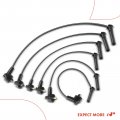 A-premium Ignition Spark Plug Wires Set Of 6 Compatible With Ford Explorer 2002-2010 Sport Trac 2007-2010 Mercury Mountaineer