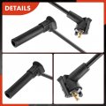 A-premium Ignition Spark Plug Wires Set Of 6 Compatible With Ford Explorer 2002-2010 Sport Trac 2007-2010 Mercury Mountaineer