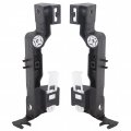 Kuafu Headlight Lamp Mounting Bracket Pair Compatible With 2009-2020 Dodge Ram 1500 2500 3500 4500 5500 Driver Passenger Side