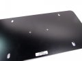 Genuine Land Rover License Plate Matte Black Finish