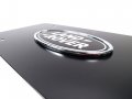 Genuine Land Rover License Plate Matte Black Finish