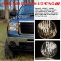 Auto Dynasty Oe Style Smoked Bumper Driving Fog Light Lamps W Wiring Harness Compatible With Gmc Sierra 1500 2500hd 3500hd