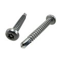 10 X 1-1 2 S Pan Head Tamperproof Torx Drill Tap Screws Box Of 100 