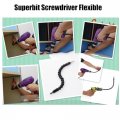Super Bit Superbit Screwdriver Flexible Drill Extension Shaft Bits Red 1 Pcs