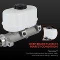 A-premium Brake Master Cylinder With Reservoir And Cap Compatible Ford Vehicles E-350 Econoline Club Wagon Super Duty 1999-2001