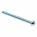Prime-line Machine Screw Round Head Slotted Phillips Combo 8-32 X 2 In Zinc Plated Steel Pack Of 100 