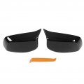 Car Door Mirror Covers Fydun Left Right Side Cover Caps Outside Rear View Trim 51167078360 Replacement Accessories For 5 6 